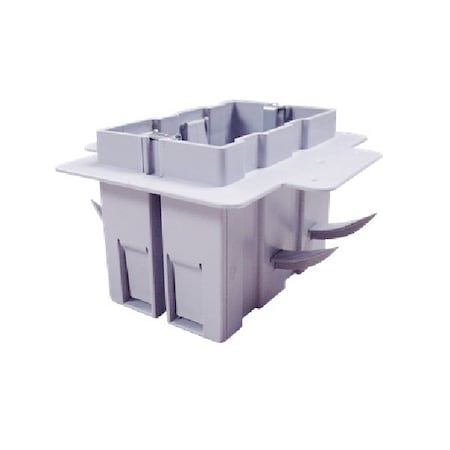 Ipex Electrical Box, 1 Gang, PVC, Rectangular Shape 220020